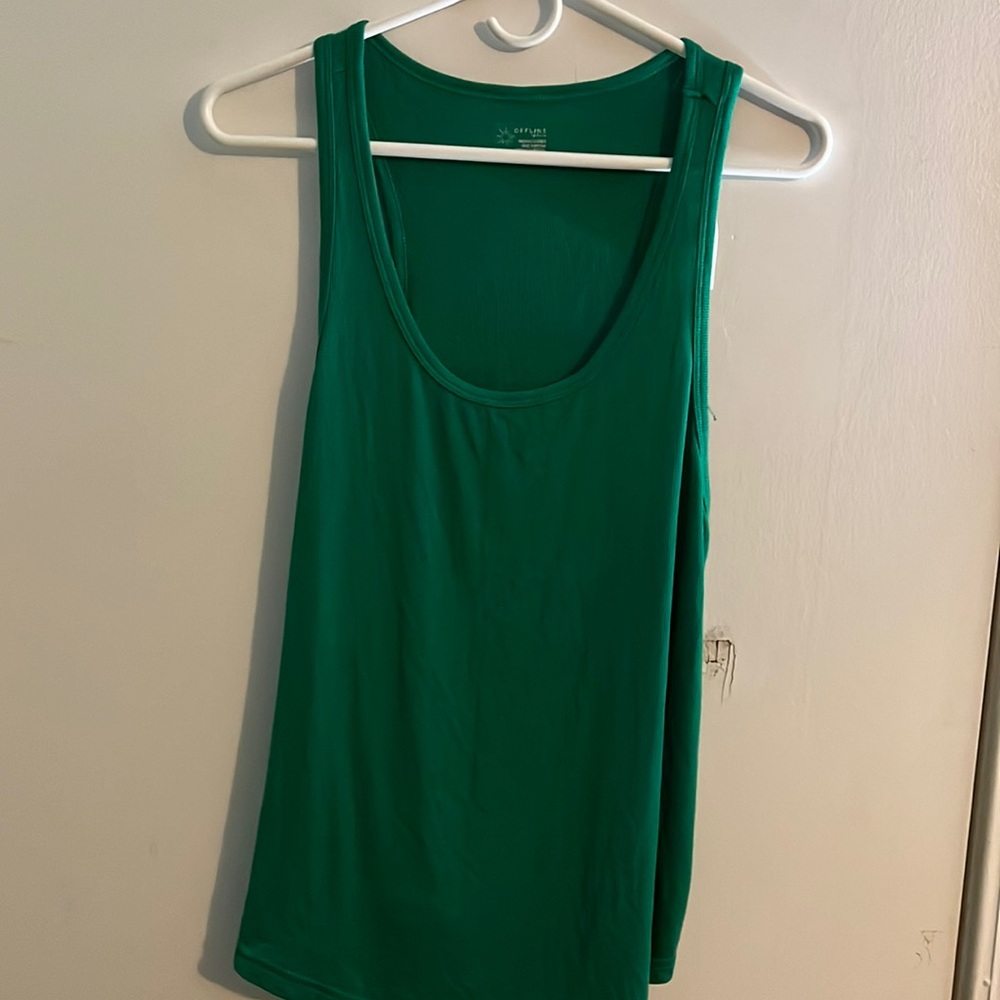 Green tank top. brand new